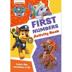 Educational Center Paw patrol first numbers activity book: get ready for school with paw patrol