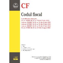 Codul fiscal 11 septembrie 2022