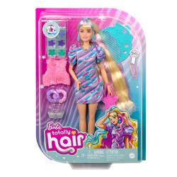 Barbie Totally Hair Papusa Barbie Blonda MTHCM88