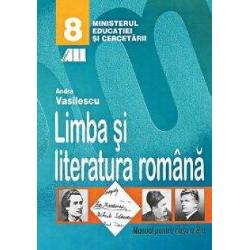 Manual de limba romana clasa a VIII a Vasilescu editia 2017