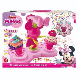 Viva Toys - Masina de inghetata de plastilina minnie, cu decoratiuni colorate 1045-03595