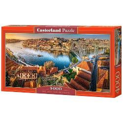 Puzzle cu 4000 de piese Castorland Last Sun on Porto