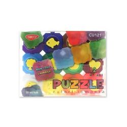 Set cu 12 culori tempera 15 ml puzzle Daco CU121