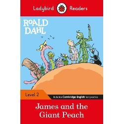 Ladybirds readers level 2 roald dahl james and the gigant peach