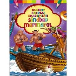 Sindbad marinarul. carte de colorat cu activitati