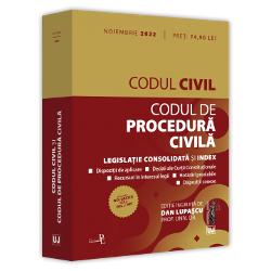 Codul civil si codul de procedura civila: noiembrie 2022