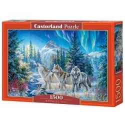 Puzzle cu 1500 de piese Castorland - Moonrise Call 151974