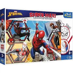 Puzzle Trefl Primo 24 Super Maxi Disney Spiderman In Actiune 41006