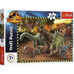 Puzzle Trefl 200 Jurassic World In Parcul Jurassic 13287