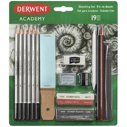 Set complet pentru schite Derwent Academy creioane grafit blister 19 buc set 2300365 clb.ro imagine 2022