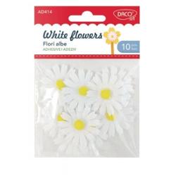 Accesorii craft flori albe AD414 Daco