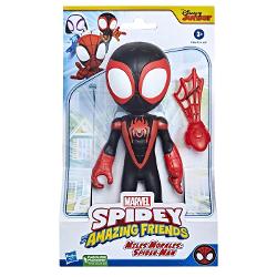 Spidey Prietenii Extraordinari - Figurina Miles Morales Spider Man Supradimensionata 22.8 cm F3711_F398