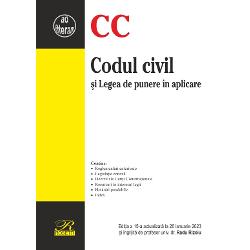Codul civil si Legea de punere in aplicare 26 ianuarie 2023