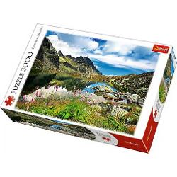 Puzzle cu 3000 de piese Trefl - Lac in muntii Tatra Slovacia 33031
