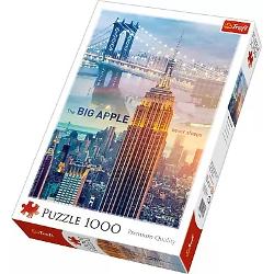 Puzzle cu 1000 de piese Trefl - Zori de zi la New York 10393