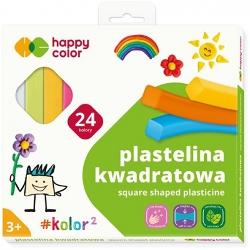 Plastilina scolara 24 culori Happy Color 2114K24