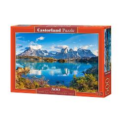 Puzzle cu 500 de piese Castorland - Torres del Paine Chile 53698