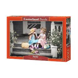 Puzzle cu 500 de piese Castorland - Finishing touch 53247