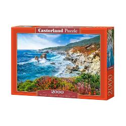 Puzzle cu 2000 de piese Castorland - Big sur coastline california 200856