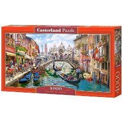 Puzzle cu 4000 de piese Castorland - Charms of Venice 400287