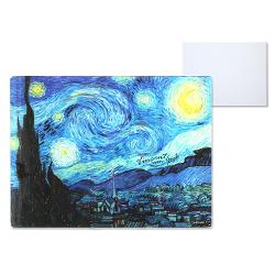 Tocator sticla Van Gogh - Noapte instelata 40 30cm 1952024