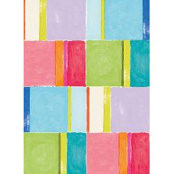 Hartie pentru impachetat cadouri, 70x100 cm, culori acuarela, artebene a182281