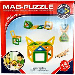 Joc de constructie magnetic Mag-Puzzle M537