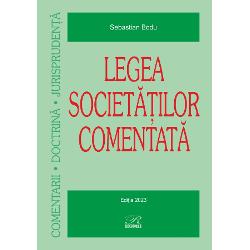 Legea societatilor comentata (editia 2023)