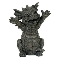 Statueta dragon de gradina - Buna ziua, 26 cm GD215