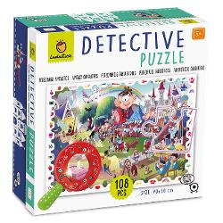Puzzle cu 108 piese Ludattica - Micul Detectiv Personaje fantastice 21887