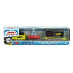 Thomas si prietenii sai - Locomotiva motorizata Diesel cu 2 vagoane MTHFX97_HDY74