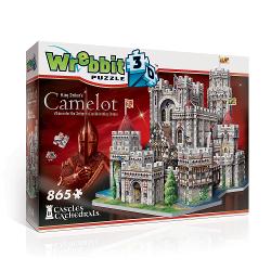 Puzzle 3D cu 865 de piese Wrebbit - Camelot, castelul Regelui Arthur