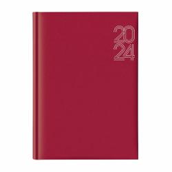 Agenda Artibest A5 datata hartie offset alb coperta rosu EJ241202