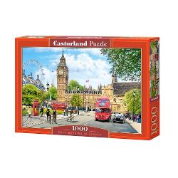 Puzzle cu 1000 de piese Castorland - Busy morning in London 104963