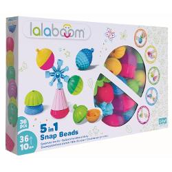 Joc de dezvoltare bebe Montessori 36 piese LALABOOM 61870