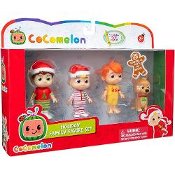 Set cu 4 figurine Cocomelon Blind Figures Holiday Theme Asst CMW0254