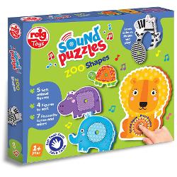 Puzzle cu sunete - animale de la zoo RGRZ6608