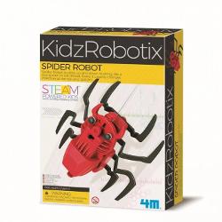 Kit constructie robot Spider Robot, Kidz Robotix 4M 03392