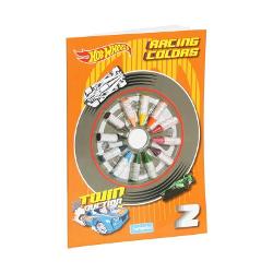 Vezi detalii pentru Carte de colorat Hot wheels racing 2