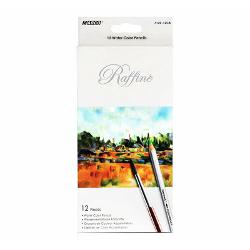 Creioane colorate acuarela Marco, cu pensula, 12 culori 5102