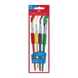 Set 4 Pensule Faber-Castell Soft Touch 181600