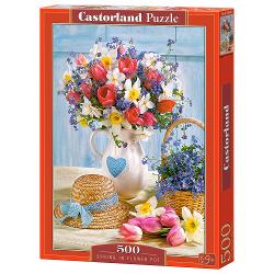 Puzzle 500 piese Spring in Flower Pot 53520