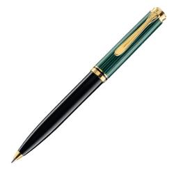 Pix Pelikan Souveran K600, accesorii placate cu aur, corp negru-verde 979518