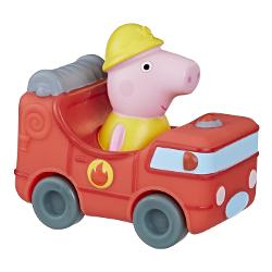 Peppa pig masinuta buggy si figurina purcelusul pompier f2514 f5380