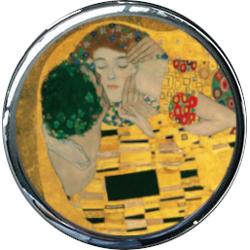Cutie pentru pilule Klimt Kiss, 5 cm P04KL