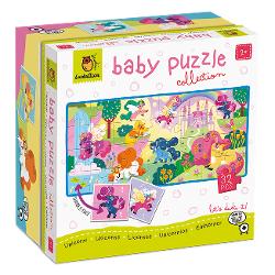 Puzzle cu 32 de piese Ludattica - Baby Puzzle Unicorni 21849