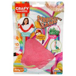 Nisip Kinetic Crafy 200 g, roz S00003602