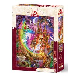Puzzle 500 piese Rainbow Castle AP5075