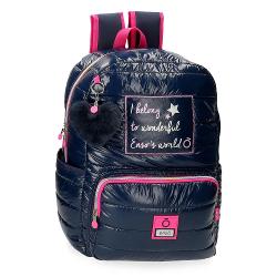 Rucsac scoala, cu compartiment laptop, enso make a wish, bleumarin 91923.21