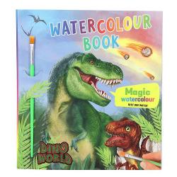 Carte de colorat cu apa Dino World 11880